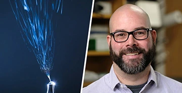 electrospinning and headshot