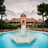 University of Arizona, water fountain and Old Main building